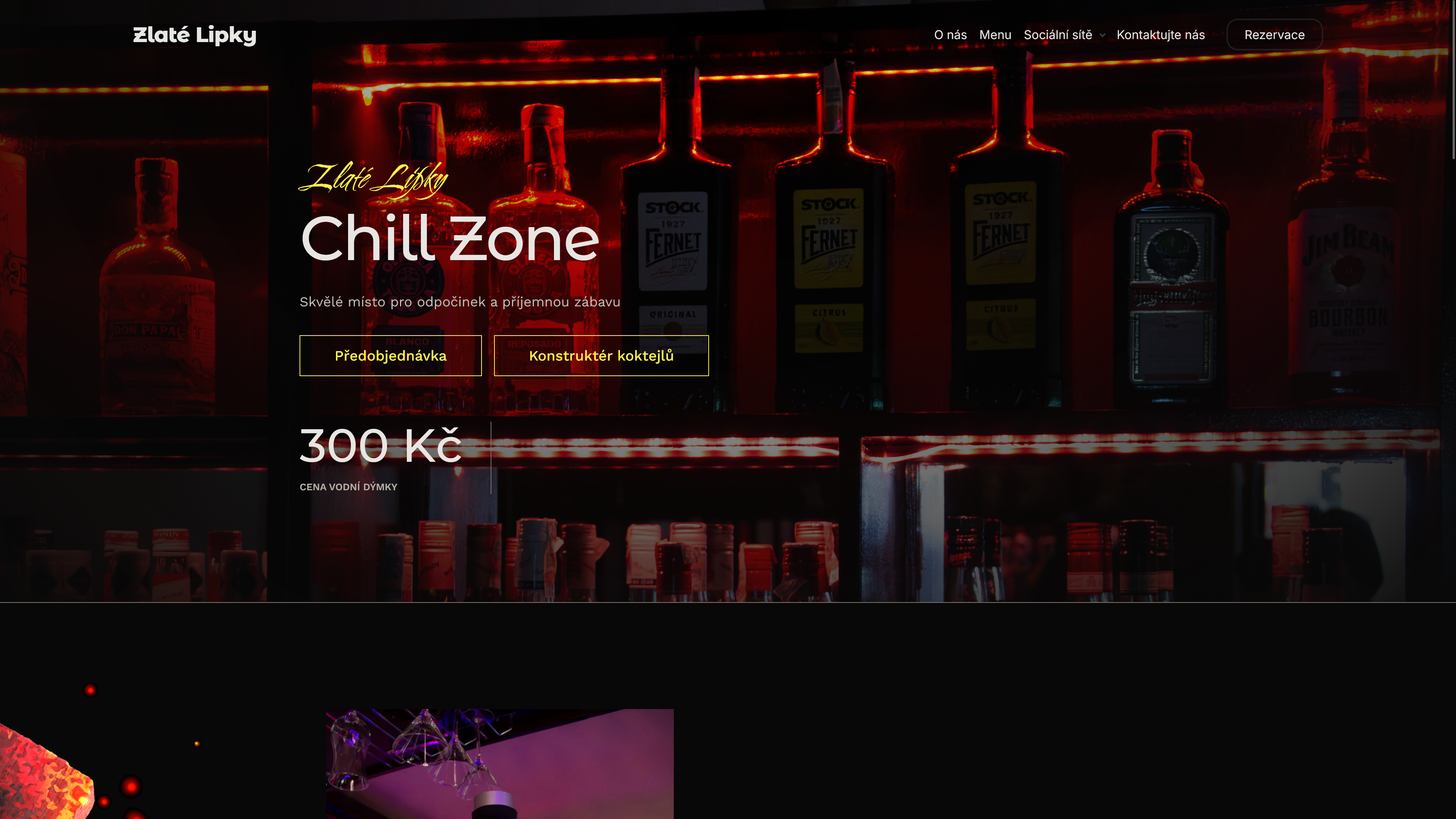 Zlaté Lipky — Restaurant Website